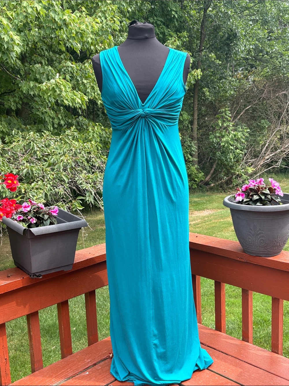 NWT Max Studio Teal Dress
